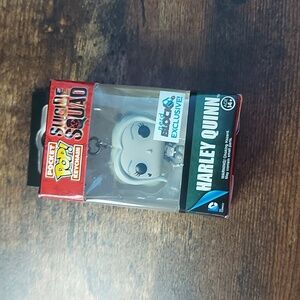 NIB Suicide Squad Harley Quinn Funko Pocket Pop Key Chain